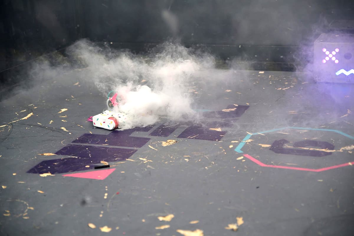 Happy BirthSLAY! on smoke